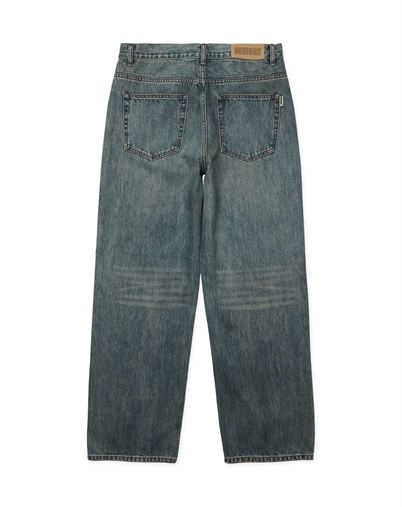 Woodbird - WBRami Vintage Jeans - Washed Mid Blue 